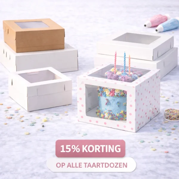 Taartdozen aanbieding Taartdozen aanbieding