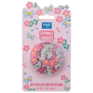 Afbeelding Vlinders en Bloesems Sprinkle Charms