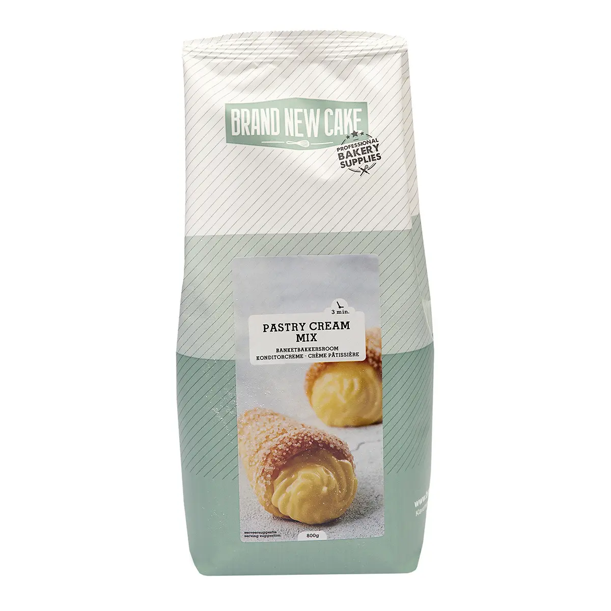 Banketbakkersroom (800g) (BrandNewCake) 1 Afbeelding Banketbakkersroom Mix