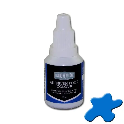 Blauwe Airbrush Kleurstof (20ml) (BrandNewCake) Afbeelding Blauwe Airbrush Kleurstof