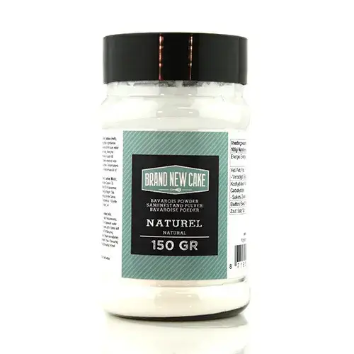 Naturel Bavarois Mix (150g) (BrandNewCake) 1 Afbeelding Naturel Bavarois Mix