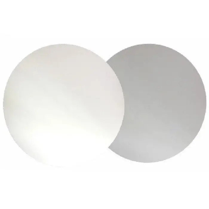 Ronde Wit Zilver Taartonderzetter 1 Afbeelding Ronde Wit Zilver Taartonderzetter